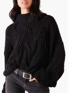 Free People Seasons Change Turtleneck Sweater